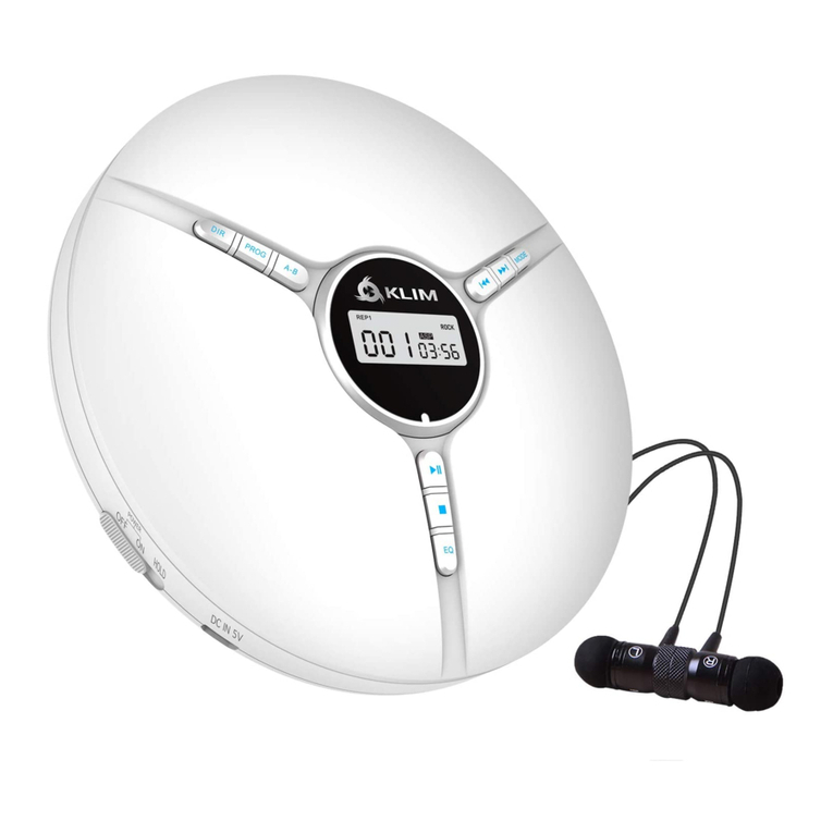 KLIM Discman user manual