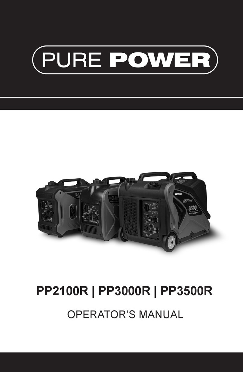 PurePower PP2100R Operator's manual