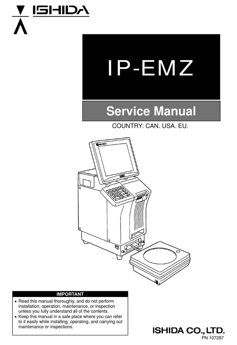 ISHIDA IP-EMZ Service manual