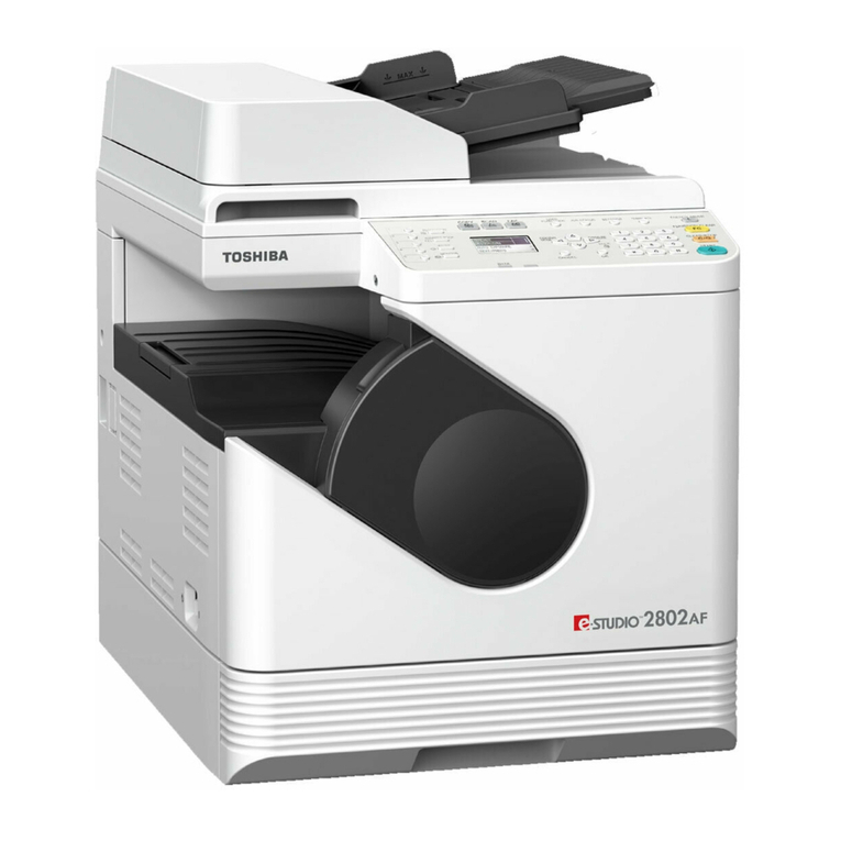 Toshiba e-studio 2802a User manual