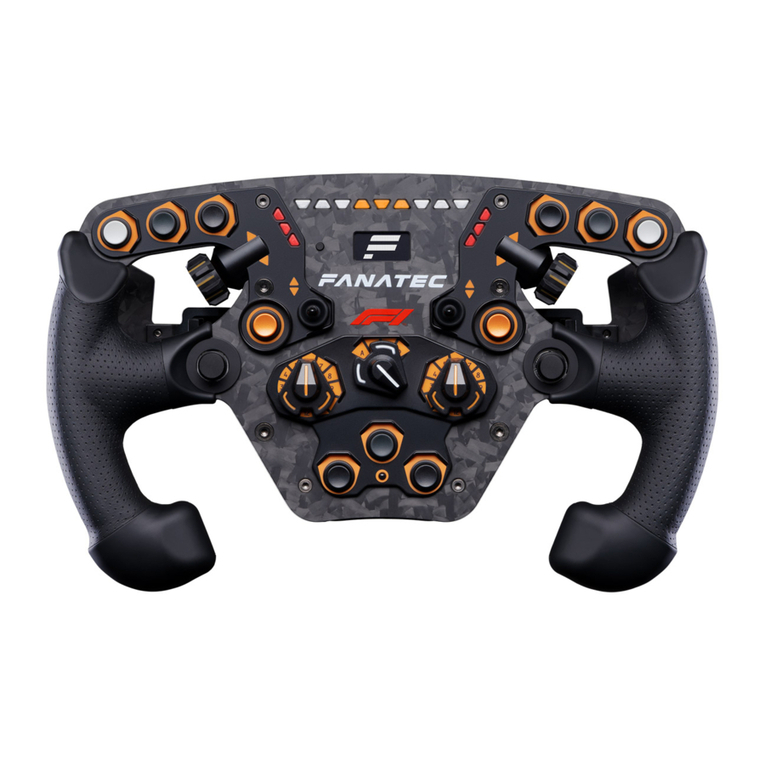 Endor FANATEC ClubSport Steering Wheel F1 User manual