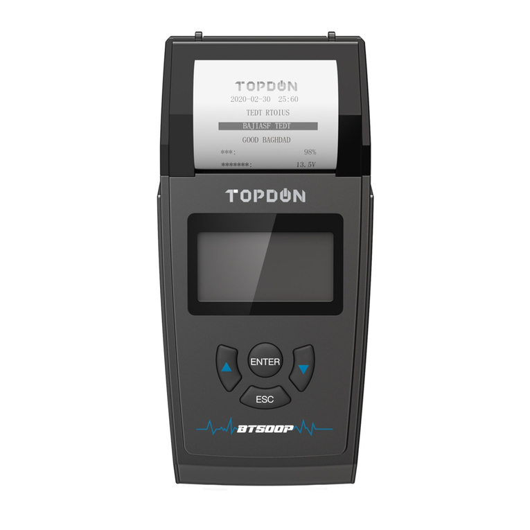 Topdon BT500P user manual