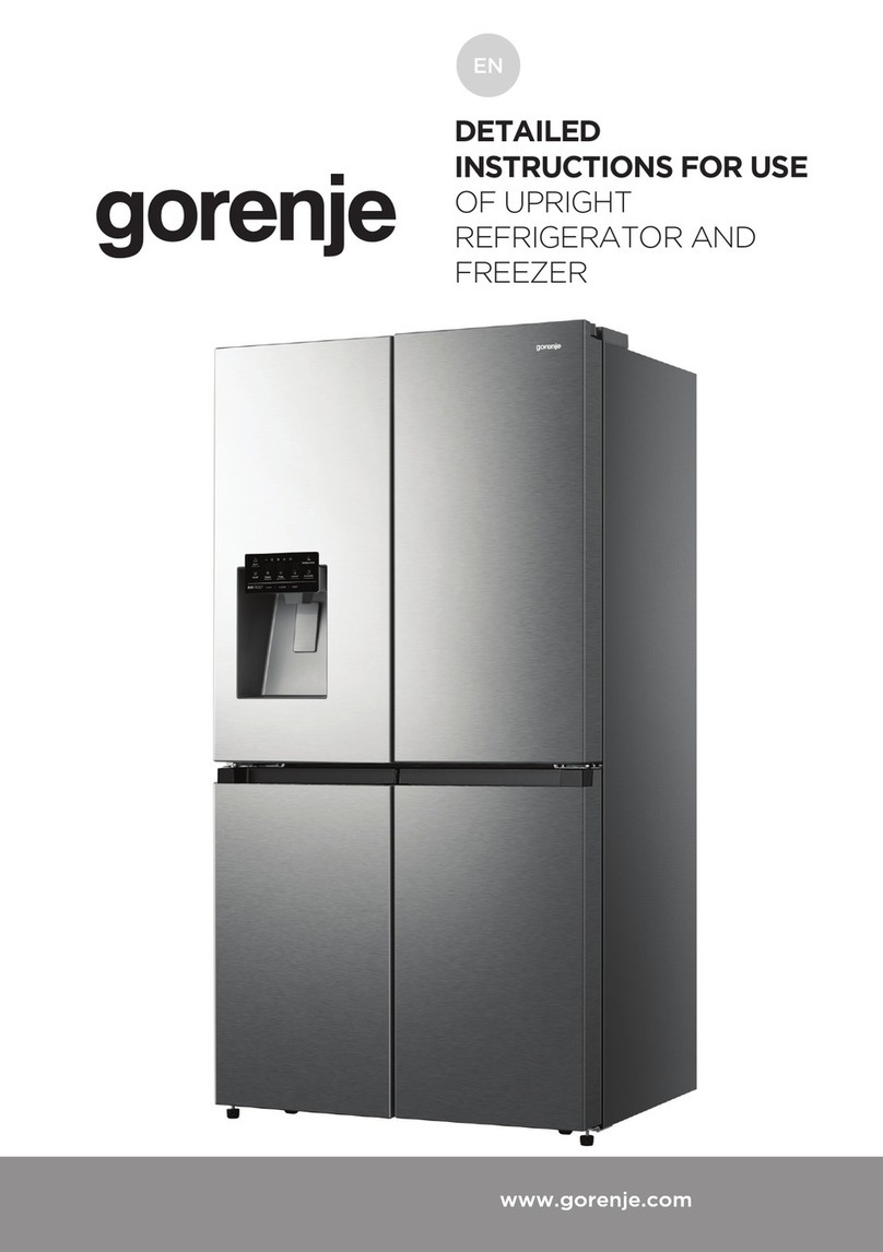 Gorenje BCD 522 Technical manual
