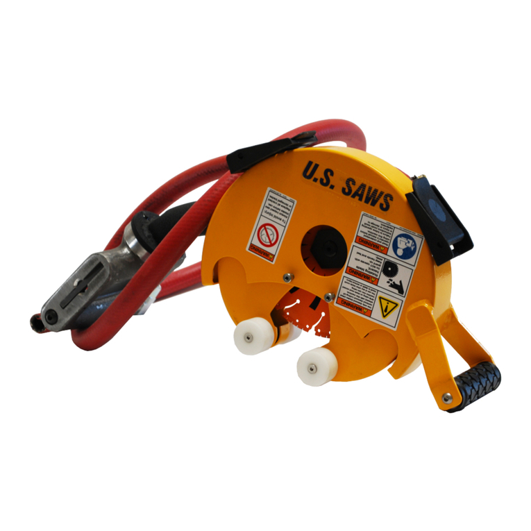 US SAWS Belly Saw operating manual
