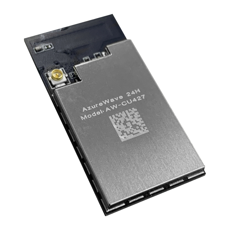 AzureWave AW-CU427-P Getting started guide