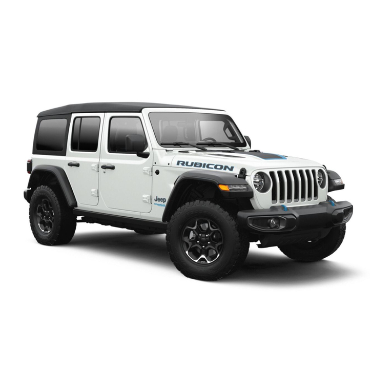 Jeep Wrangler 4xe 2021 User manual