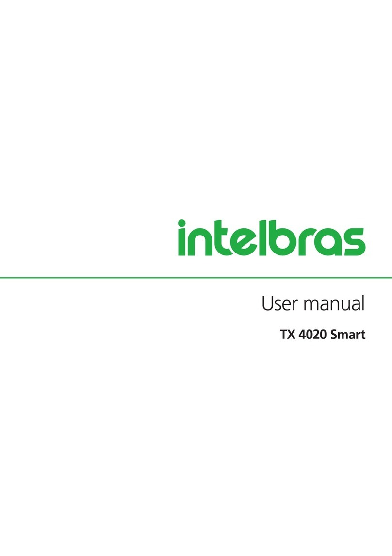 Intelbras TX 4020 Smart user manual