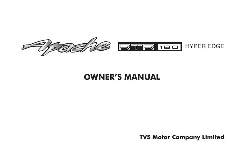 TVS Apache RTR 180 Hyper Edge User manual
