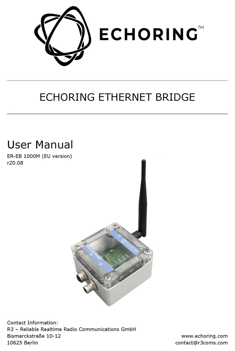 R3 ECHORING ER--EB 1000M user manual