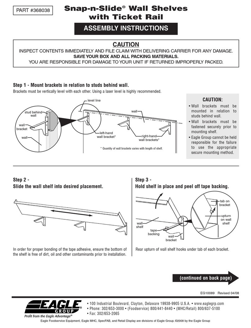 Eagle Group Snap-n-Slide User manual Eagle Group Snap-n-Slide User manual