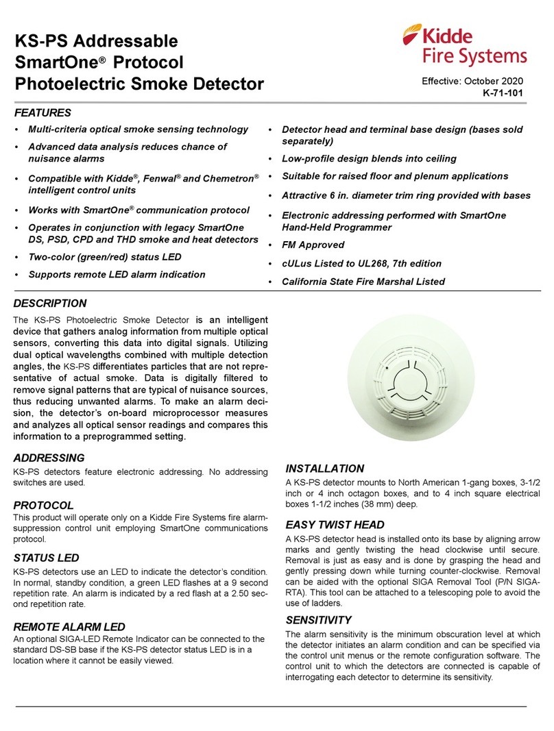 Kidde Fire Systems SmartOne KS-PS manual