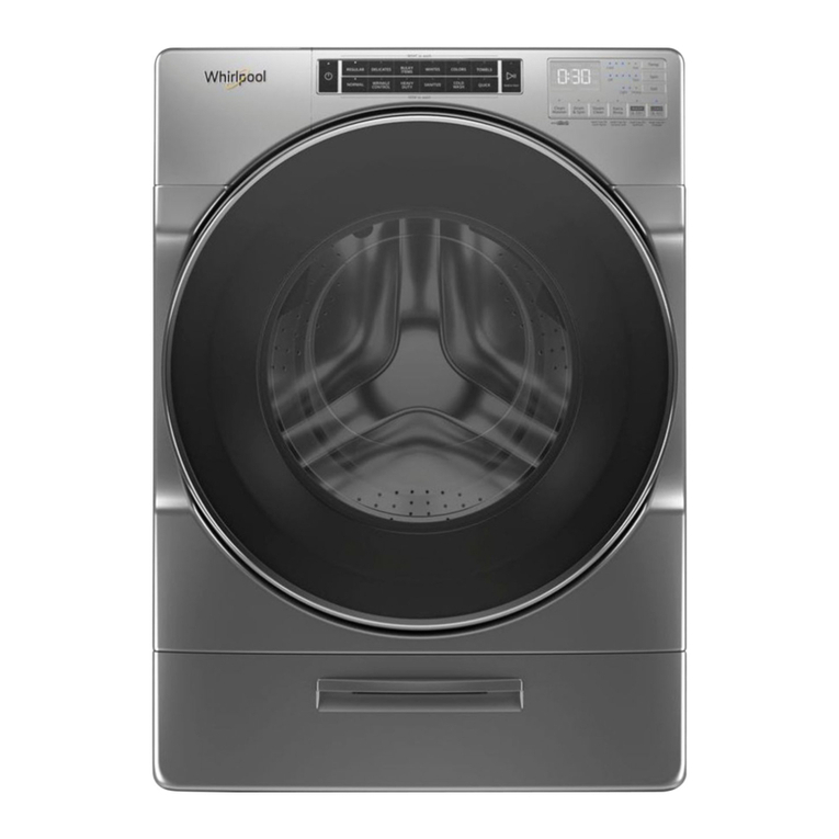 Whirlpool WFW8620HC Use and care guide
