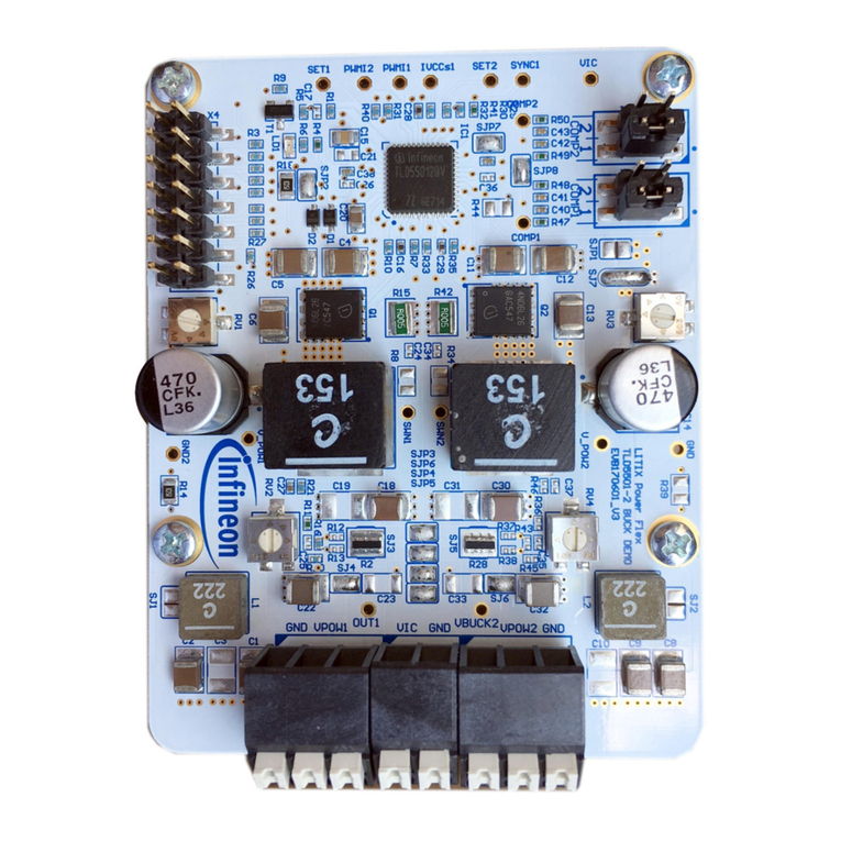 Infineon TLD5501-2QV Buck Demo user manual