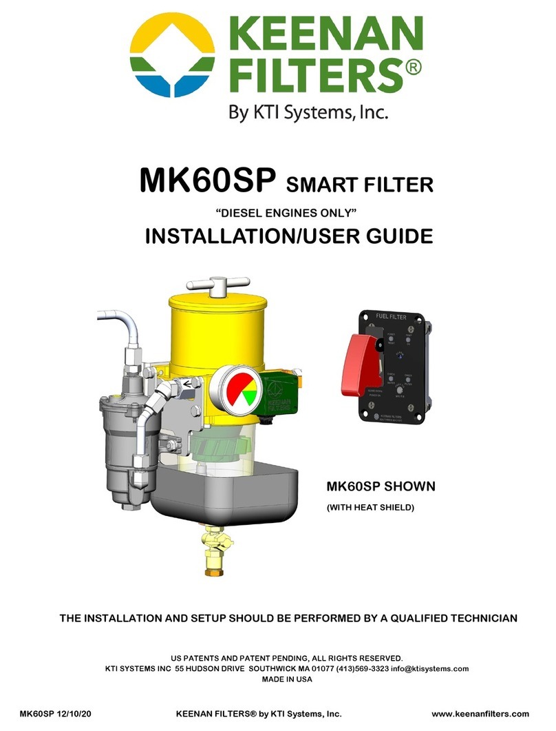 KTI Keenan MK60SP Installation & user guide