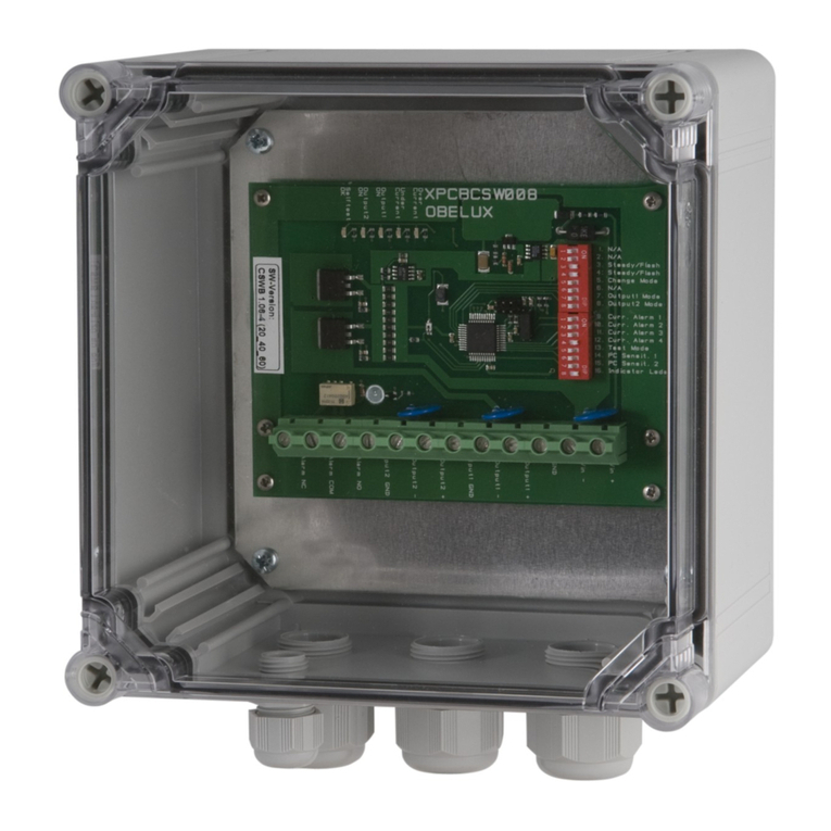 OBELUX CSW-DCW manual