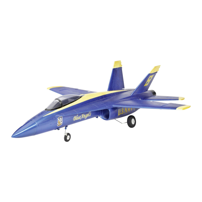 Reely F-18 Blue Angel operating instructions