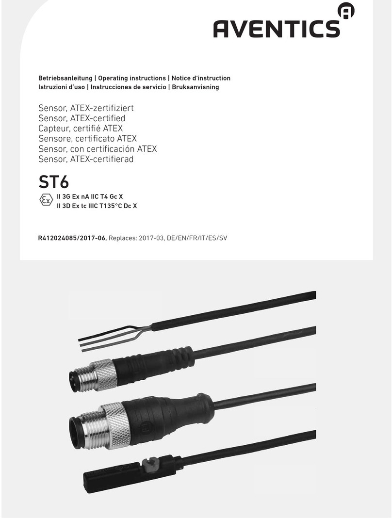 Aventics ST6 User manual
