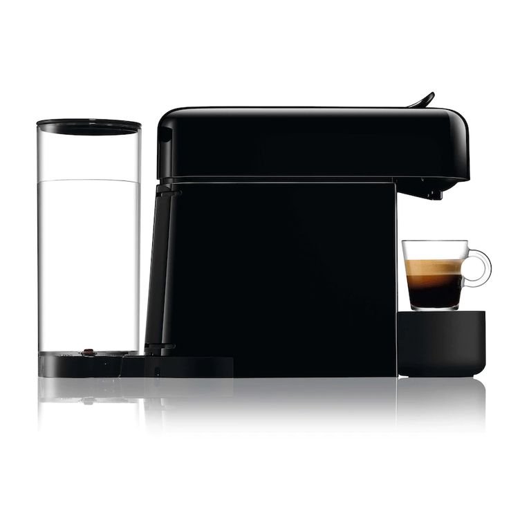 Nespresso MY MACHINE ESSENZA PLUS D45 instruction manual
