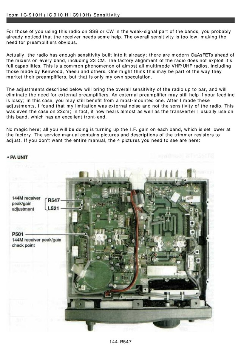 Icom IC-910H instructions