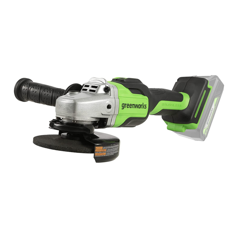 GreenWorks AG24L00 Operator's manual