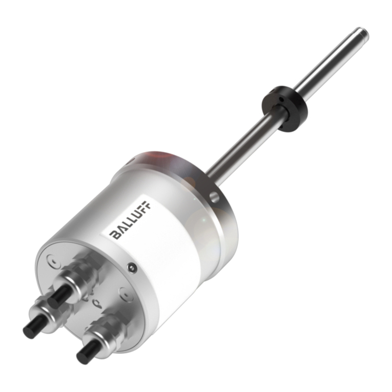 Balluff BTL7-A505-M Series User manual Balluff BTL7-A505-M Series User manual