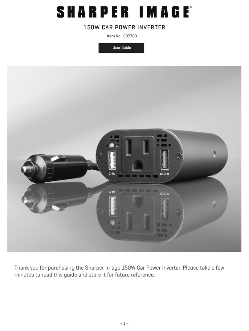 Sharper Image 207709 user guide Sharper Image 207709 user guide