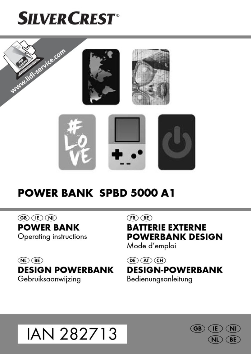 Silvercrest SPBD 5000 A1 operating instructions