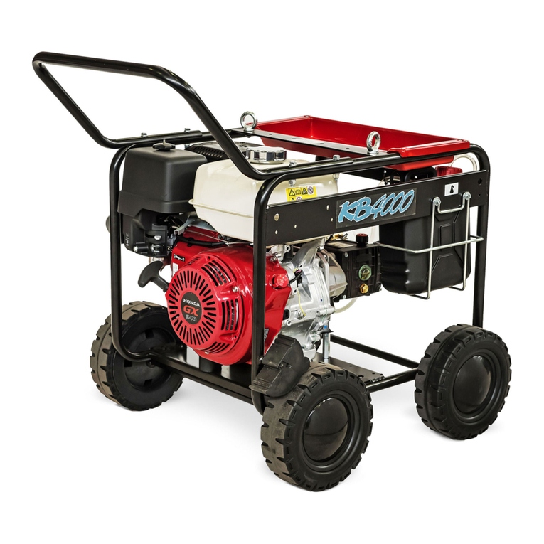 Mazzoni KB4000 Use and maintenance manual