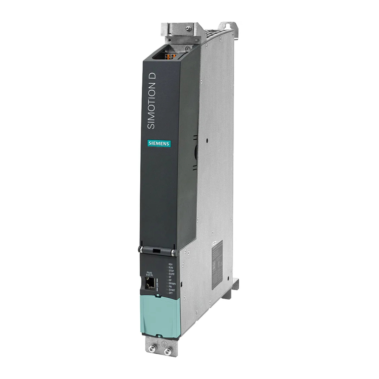 Siemens SIMOTION D4 5-2 Series User manual