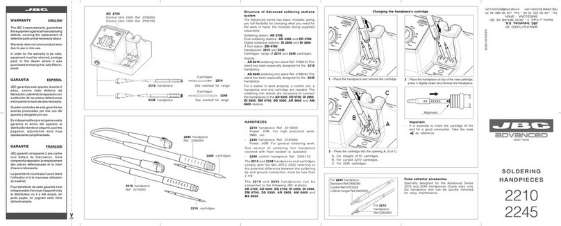 jbc advanced Series manual