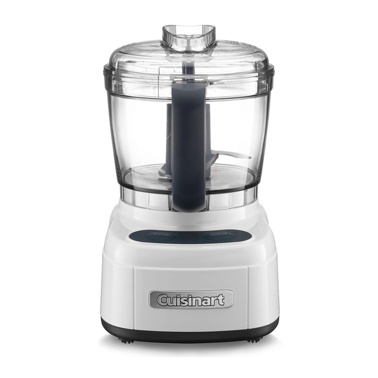 Cuisinart MINI PREP PRO Operational manual