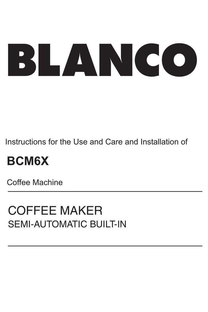 Blanco BCM6X Instructions for Use and Care and Installation