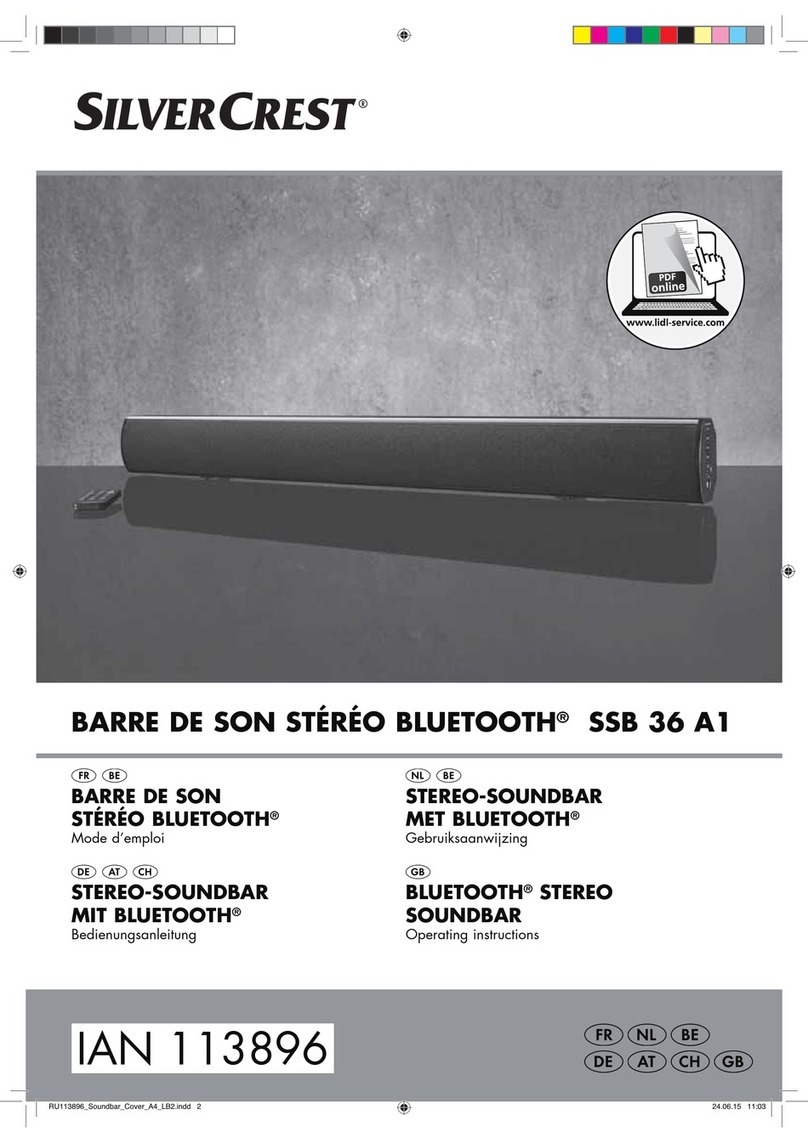 Silvercrest SSB 36 A1 User manual