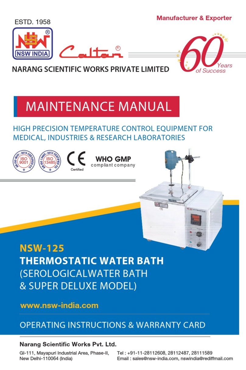 NSW NSW-125 Maintenance manual