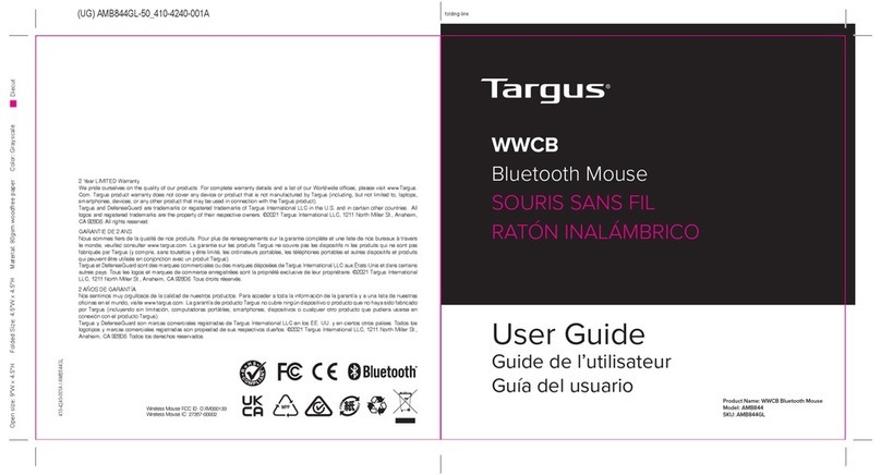 Targus AMBS44 User manual