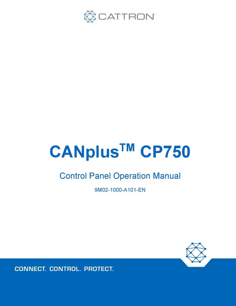 Cattron CANplus CP750 MODBUS User manual