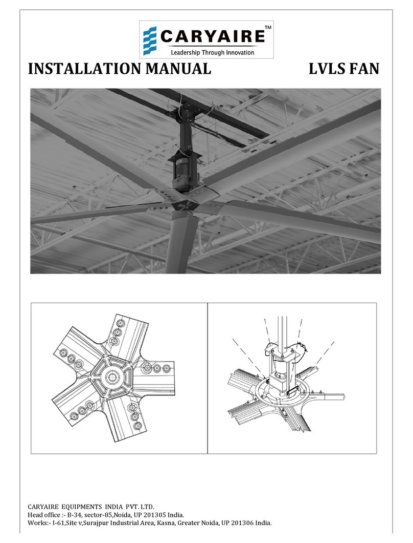 Caryaire LVLS installation manual Caryaire LVLS installation manual