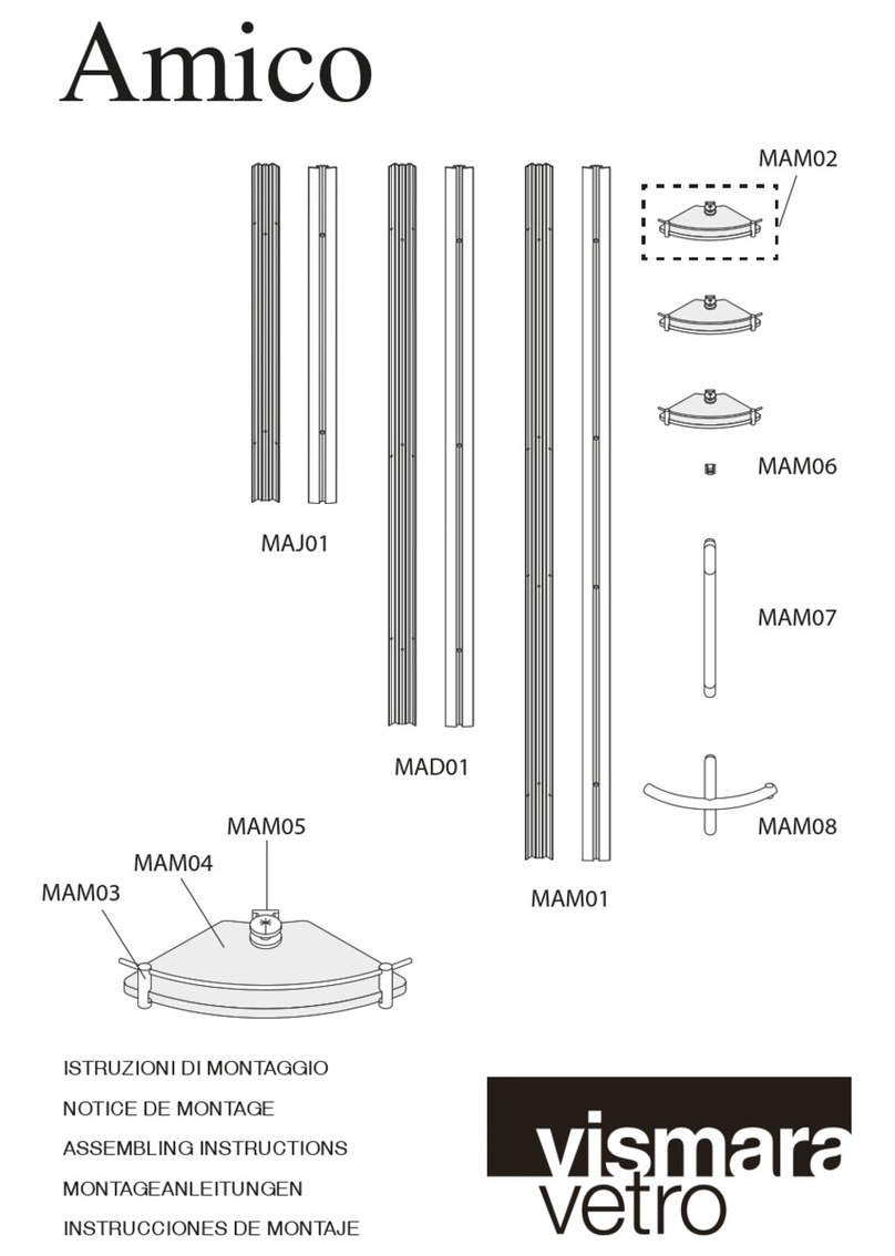 vismaravetro Amico Assembling instructions