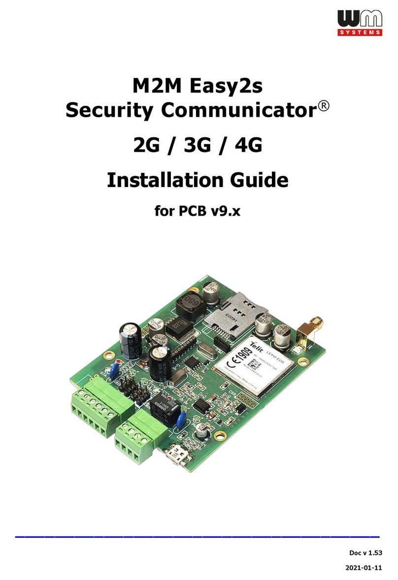 WM Systems M2M Easy2s User manual