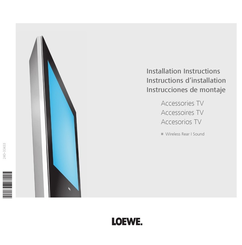 Loewe 67202 Series installation instructions