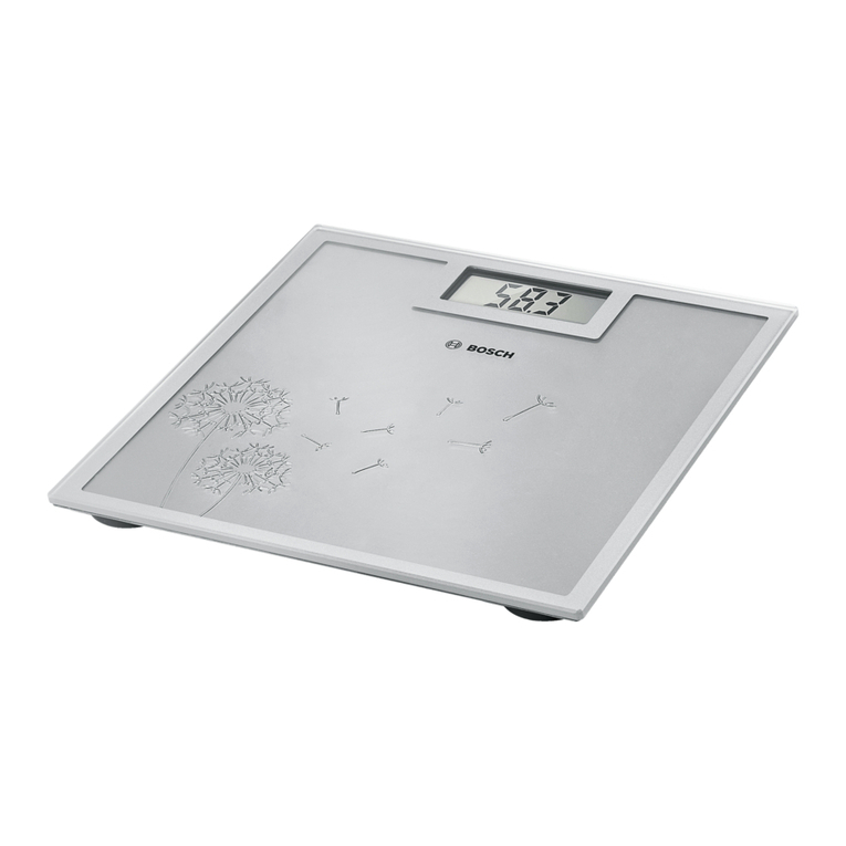 Bosch PPW 3400 User manual