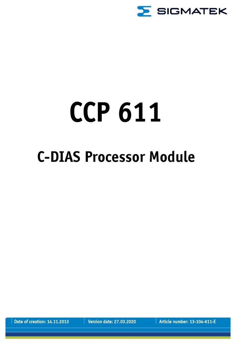 SIGMA TEK C-DIAS User manual