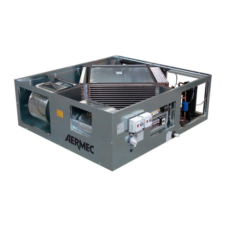 AERMEC URX CF User manual
