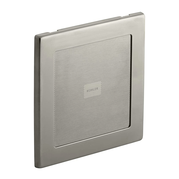 Kohler K-8033 User manual
