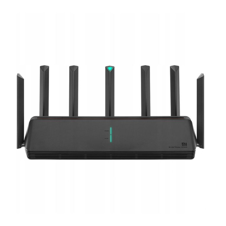 Xiaomi Mi AIoT Router AX3600 user manual