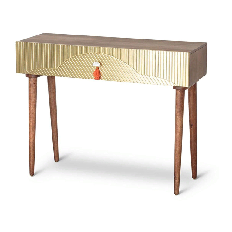 Oliver Bonas FIORE CONSOLE Guide