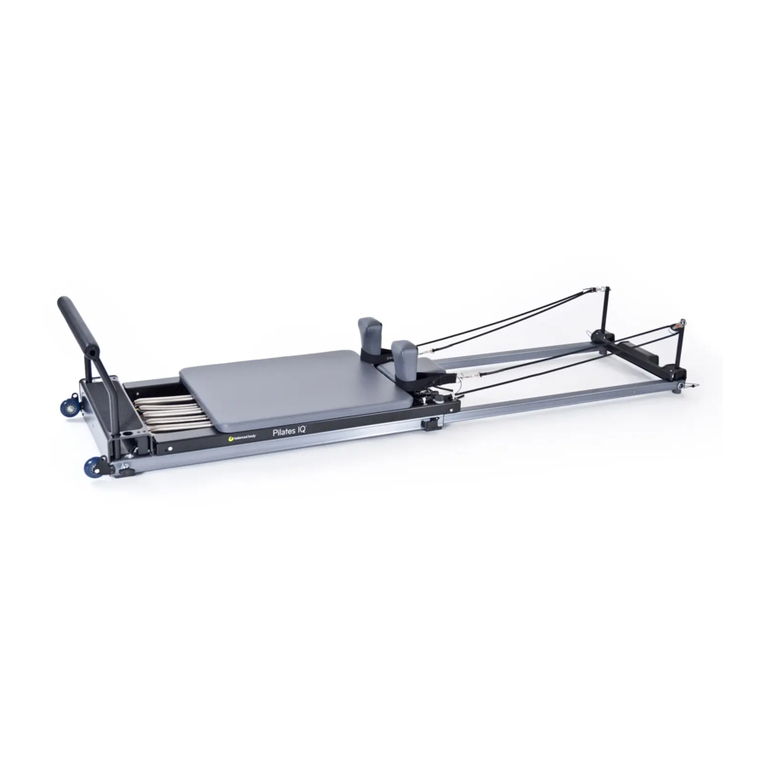 Balanced Body Pilates IQ Reformer User manual Balanced Body Pilates IQ Reformer User manual