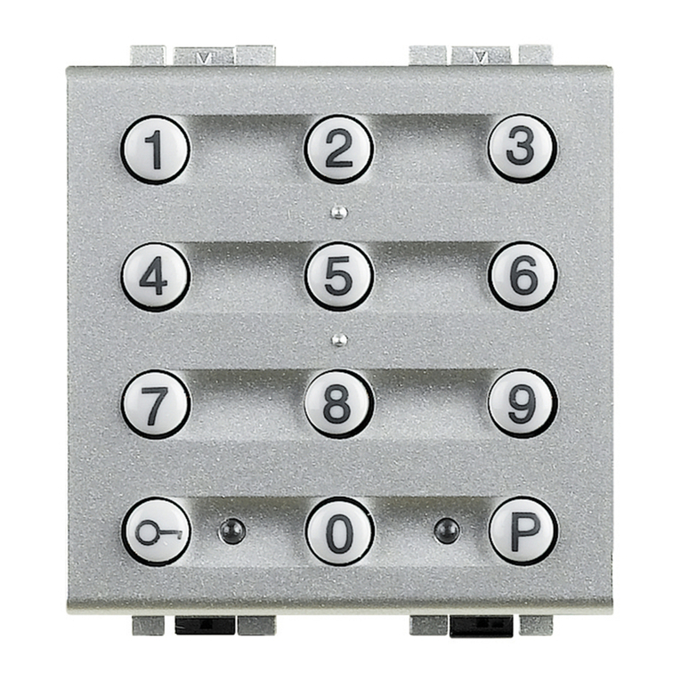 Bticino AM5786 User manual