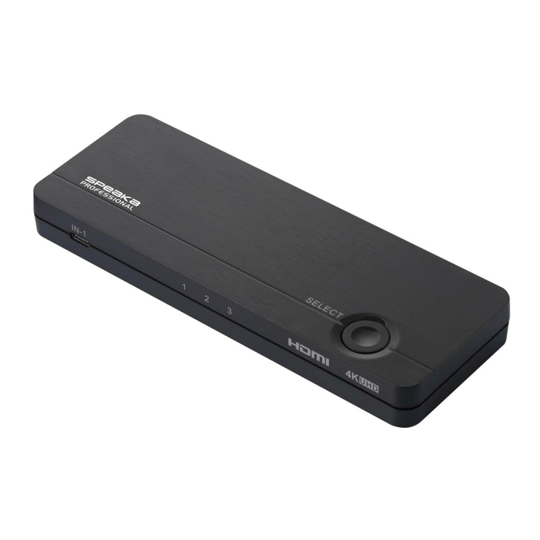 Speaka Professional SP-KVM-230 KVM User manual