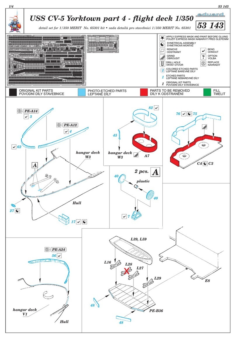 Eduard 53 143 User manual